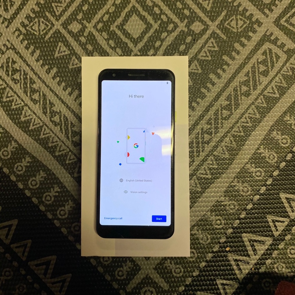 Google Pixel 3a (color Purplish)